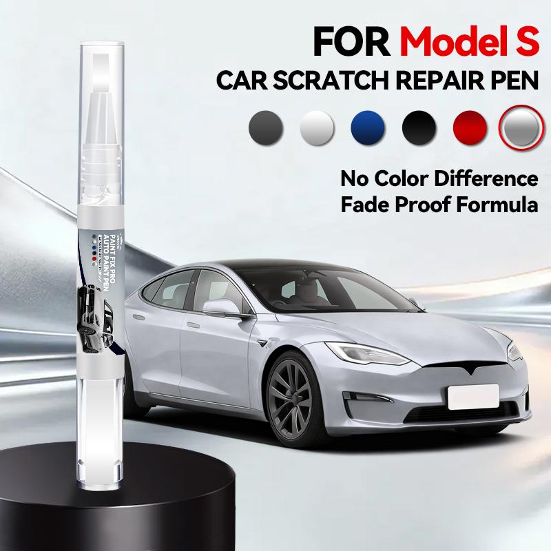 Per Tesla Model S Auto Graffio Vernice Pennarello Graffio Profondo Riparazione Rimozione Bianco Nero Rosso Argento blu grigio Spray Ripara Graffi