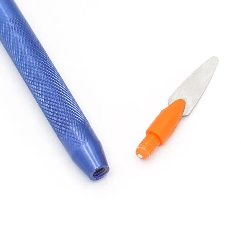 Dentist Sculpture Knife, Wax Cutting Tools, Porcelain And Ceramic Mixing Spatula, Knife Blade, Dental Laboratory Tool, 1 Pcs