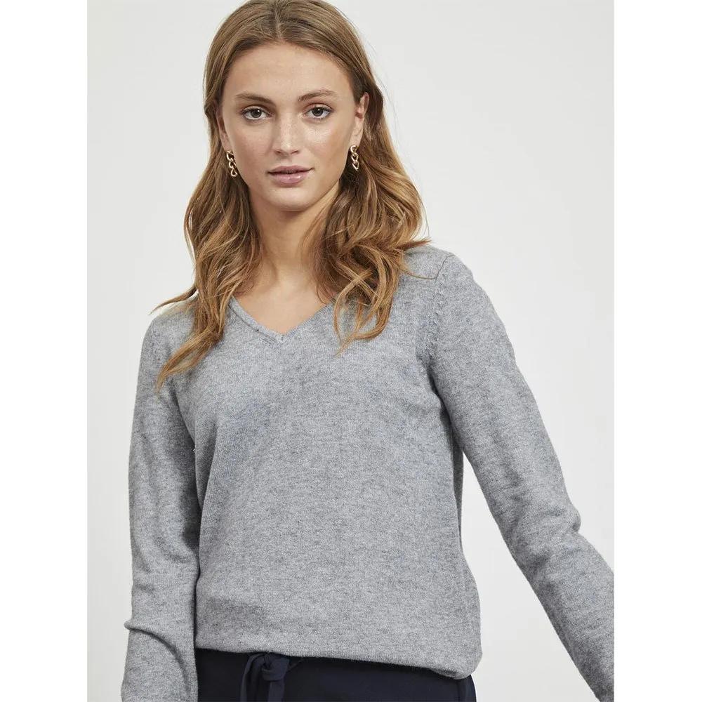 Vila V-neck Sweater Ril