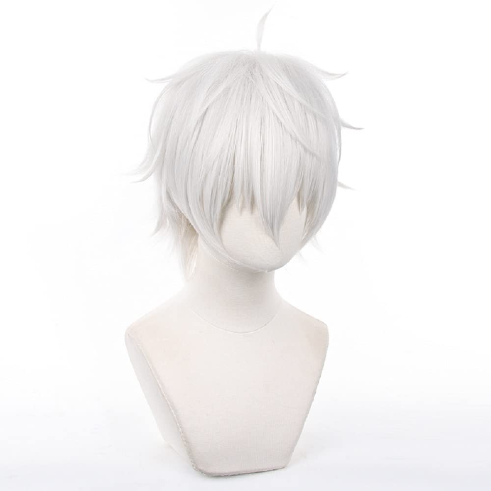 RyuuCos Blue Locks Nagi Seishiro Heat School Cultural Festival Wig, Resistant, Disguise, Costume, Gift, Cosplay, Event, Halloween, Christmas,