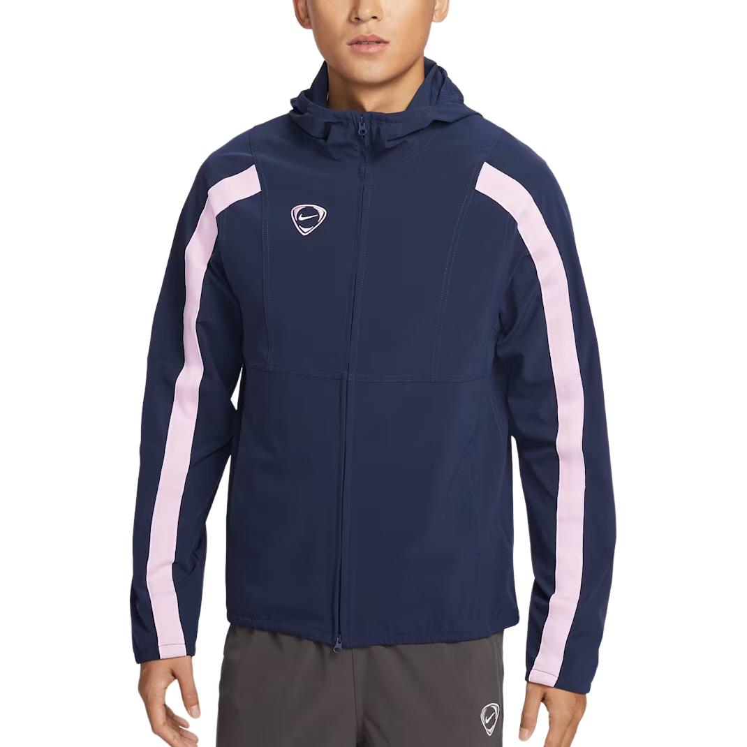 Nike Swoosh Woven Waterproof Hooded Zip-Up Long Sleeve Jacket Men jackets IF1529-410 L