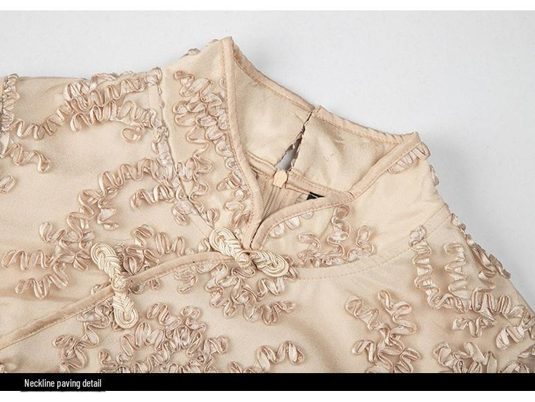 Rochii retro de primăvară și toamnă pentru mărimi mari: Stiluri europene și americane, dantelă proaspătă, aspect casual