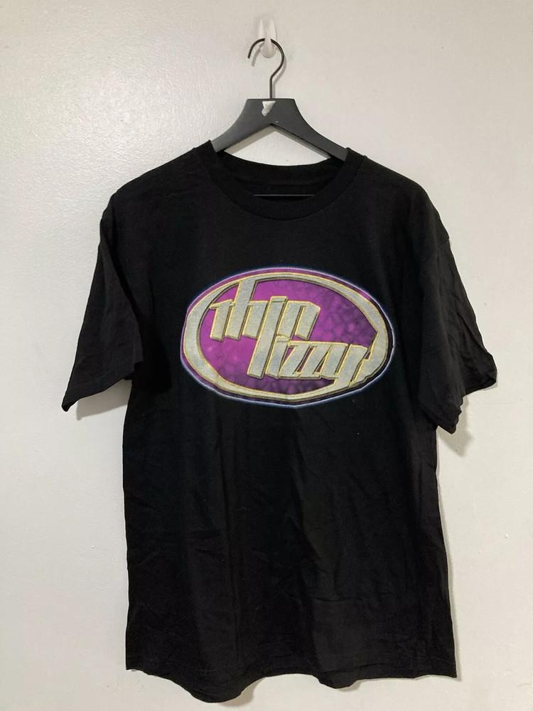 Trend Thin Lizzy Band Black Cotton All To 4XL Shirt Unisex Unisex T-Shirt XL