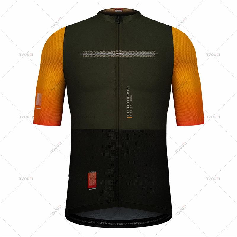 Cycling Clothing Set for Men, Short Sleeve Jersey, Pro Team, Road Bike, New Spain,
