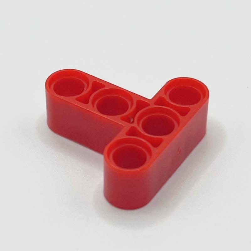 

60484 Liftarm Modified T-Shape Thick 3 x 3 Bricks Collections Bulk Modular Toys For Technical MOC DIY 1Pcs Sale Building Blocks красный
