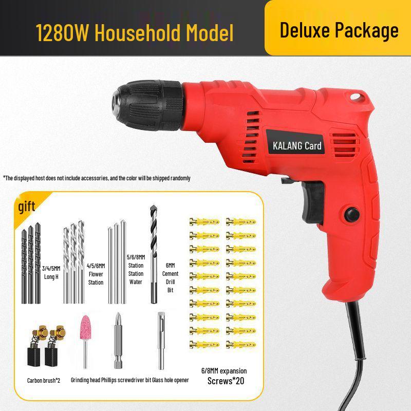 Kalang High-Power Handheld Electric Drill for Wall and Mini Drilling