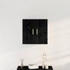 Wall Mounted Cabinet Black Oak Effect 60 x 30 x 60 cm Engineered Wood