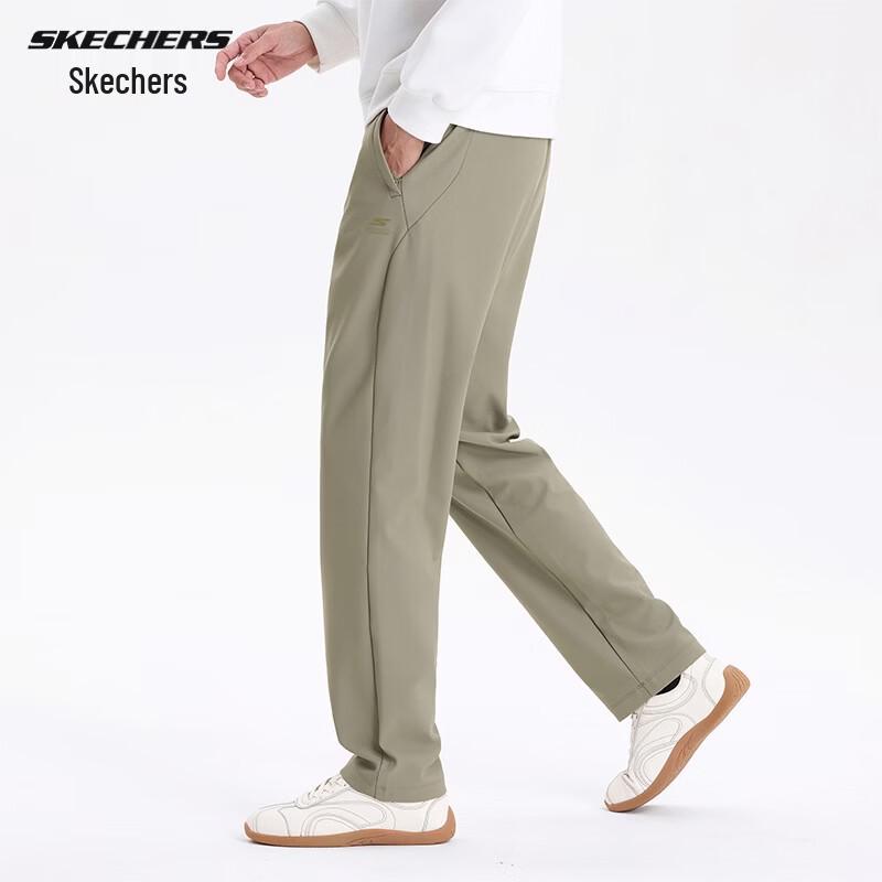 Skechers Men's Breathable Straight-Leg Commuter Athletic Pants