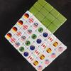 Kid Mini TikTok 64+1 Block Seaside Escape Mahjong Game with Pattern Flag Vs Ball Relax Time 1 2 3 4 Players Puzzle Game Toy Gift