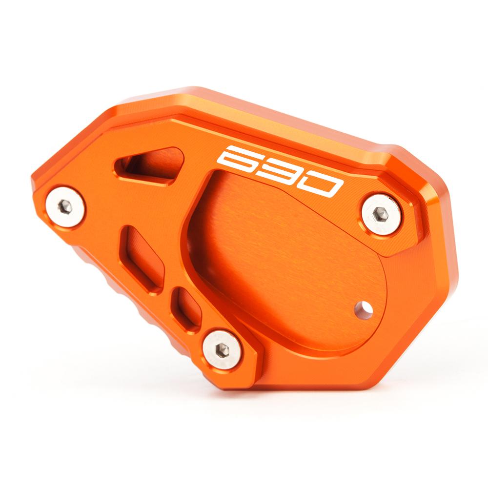 Pro KTM 690 SMC R 690 ENDURO R 690 SMCR - 2022 Prodloužení bočního stojanu Opěrná deska podložky podložky Zvětšit motocykl