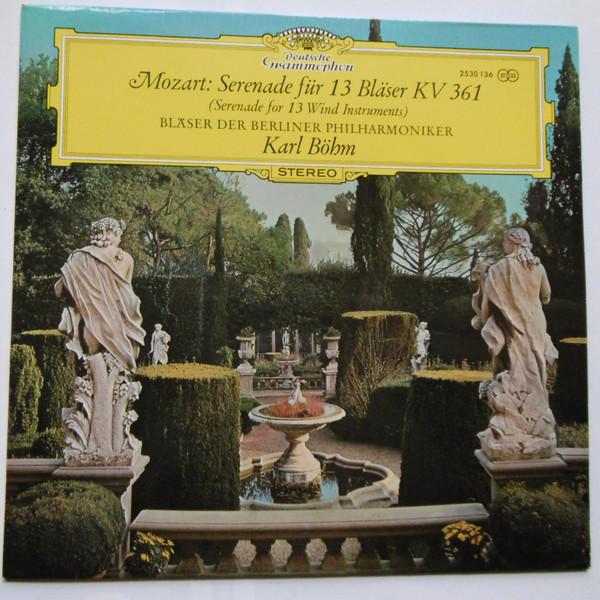

Виниловая пластинка WOLFGANG AMADEUS MOZART BLASORCHES Серенада Фр 13 Blser KV 361 2530136 Deutsche Grammo 1971 Германия Классика Б/у