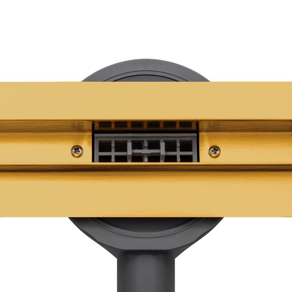 Slim&Low ProLine Gold Linear Drain 80 Gold