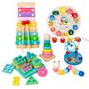 Children'S Early Education: Hand-Played Eight-Tone Zither For Kindergarten Kids, Four Sets Of Pillars, 3-Year-Old Educational Toys