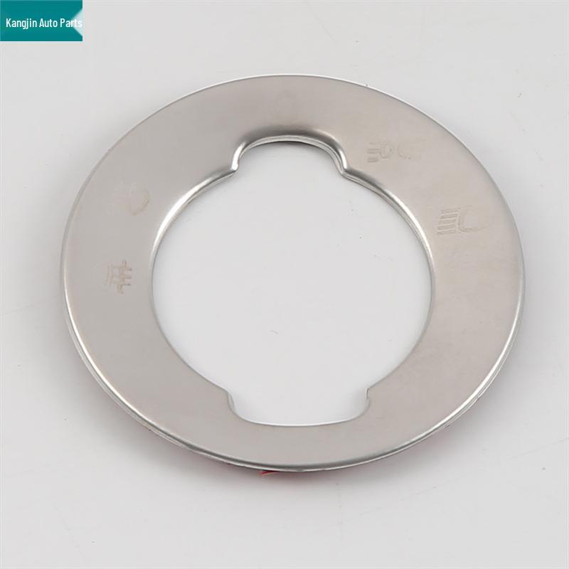 Silver Stainless Steel Interior Rear Anti-Kick Frame for Volkswagen T-Cross 2018 Model