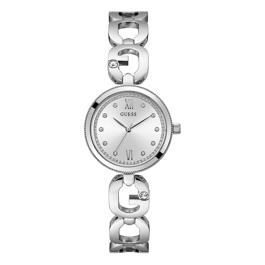 

Guess Silver Stainless Steel Strap Women s Quartz Watch - GW0759L1