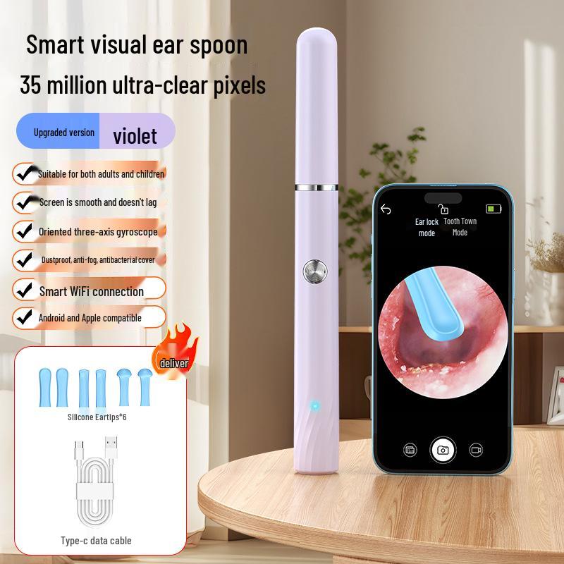 

Умная беспроводная HD-камера Инструмент для чистки ушей