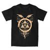 Fullmetal Alchemist T-Shirt Oversized Y2k Brotherhood Alphonse Elric Black Shirt Tee Graphic T Shirts Top Female Male Clothing