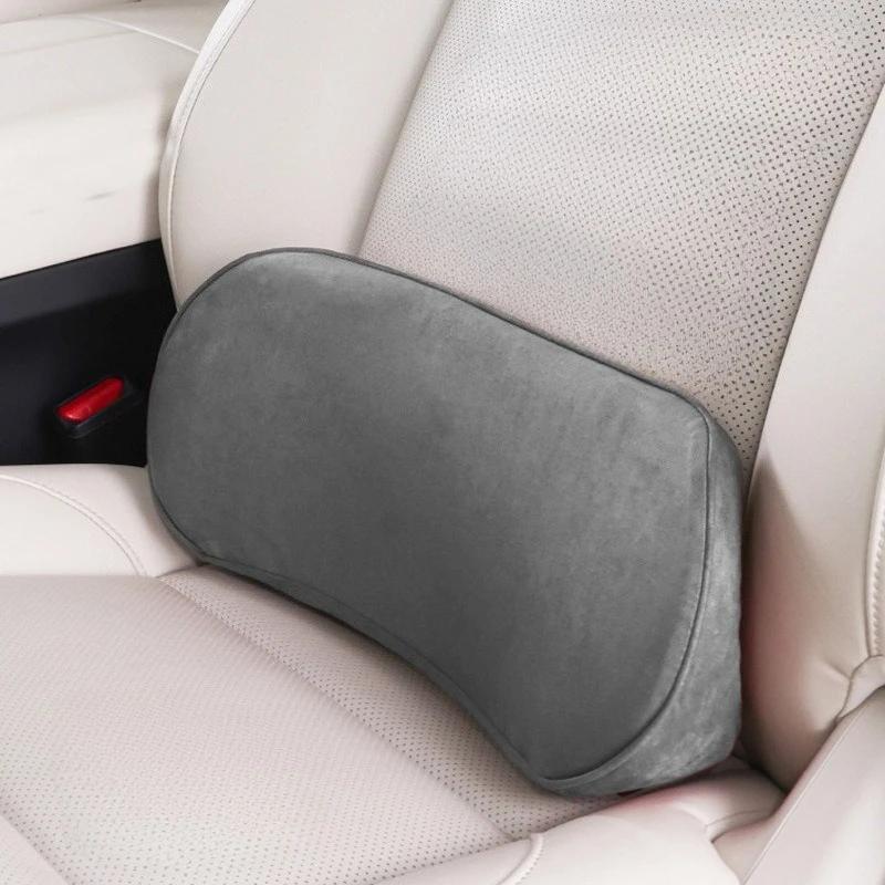 Lumbar Support Pillow for Car Memory Foam Lumbar Pillow for LOwer Back Pain Relief Back Cushio for Driving