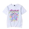 KPop Demon Hunters T-shirt Cartoon Saja Boys Street Style Clothes Crew Neck Women Men Tops Hip Hop Anime Fashion Casual Tops