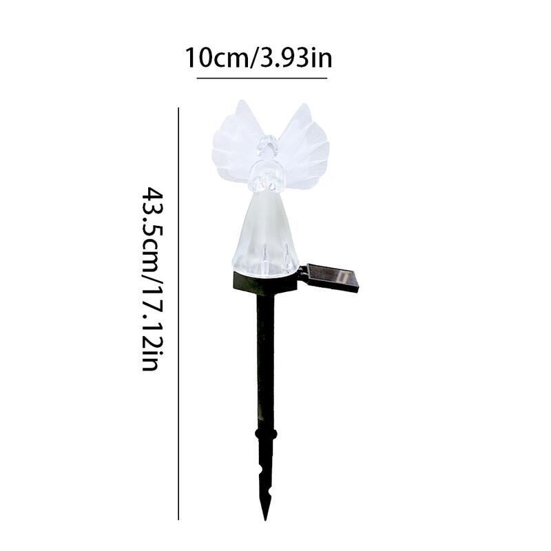 Solar Hexagonal Fiber Optic Garden Lights