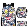 Lilo Unisex Kids Backpack Set Waterproof Oxford School Activities Outdoor