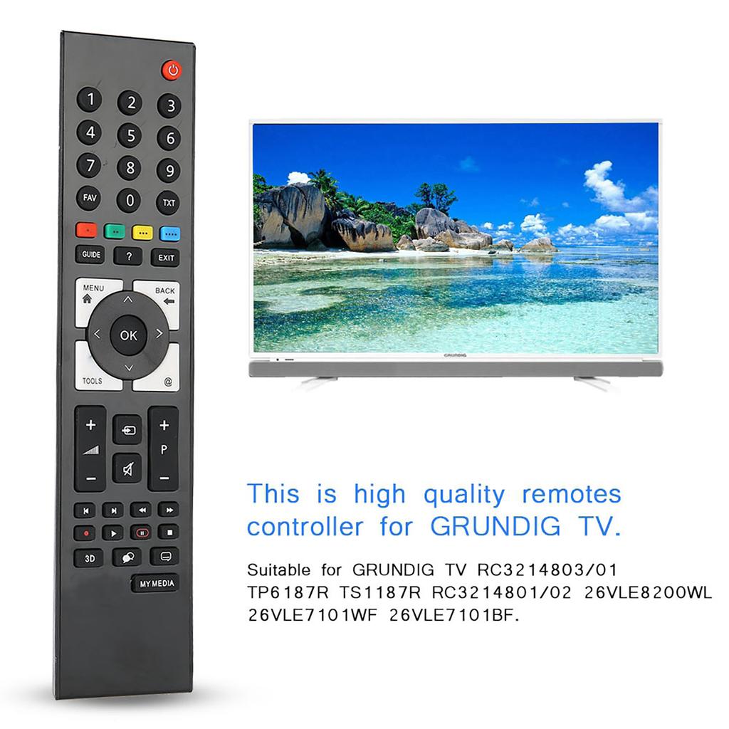 Replacement Service Smart TV Remote Control For GRUNDIG TV RC3214803 01 TP6187R