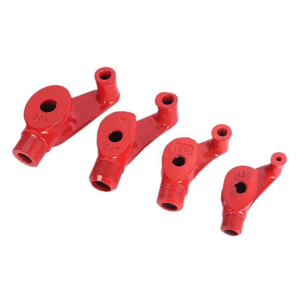 Manual Pipe Bender Precise Red Steel Tube Bending Tool Conduit Hand Bender- Easy To Use Flexible Practical 25mm Hwy