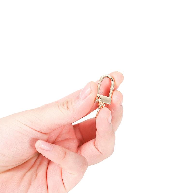 10Pcs Metal Universal Buckle Bag Buckle Multi Color Optional Key Buckle Alloy Buckle Lobster Buckle Bag Accessories