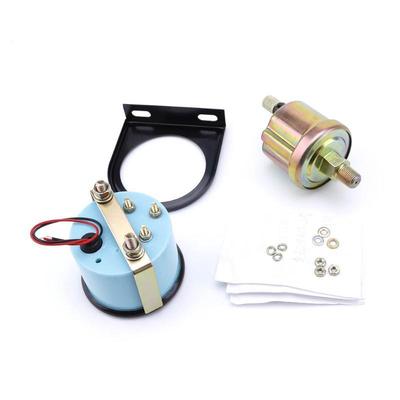 Medidor de Temperatura de Água Automotivo 2" 52mm 40~120 Celsius Medidor de Temperatura Sensor 1/8Npt Carro a Gasolina 12V Instrumento Automotivo Carcaça Preta