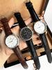 PABLO RAEZ Men's Black Waterproof Quartz Watch with Date