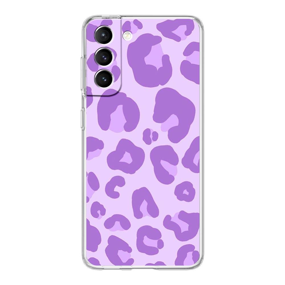 Infinity On Purple Clear Silicone Phone Case For Samsung Galaxy S23 S22 5G S20 Ultra S21 FE 5G S10E S9 S8 S10 Plus Soft Cover