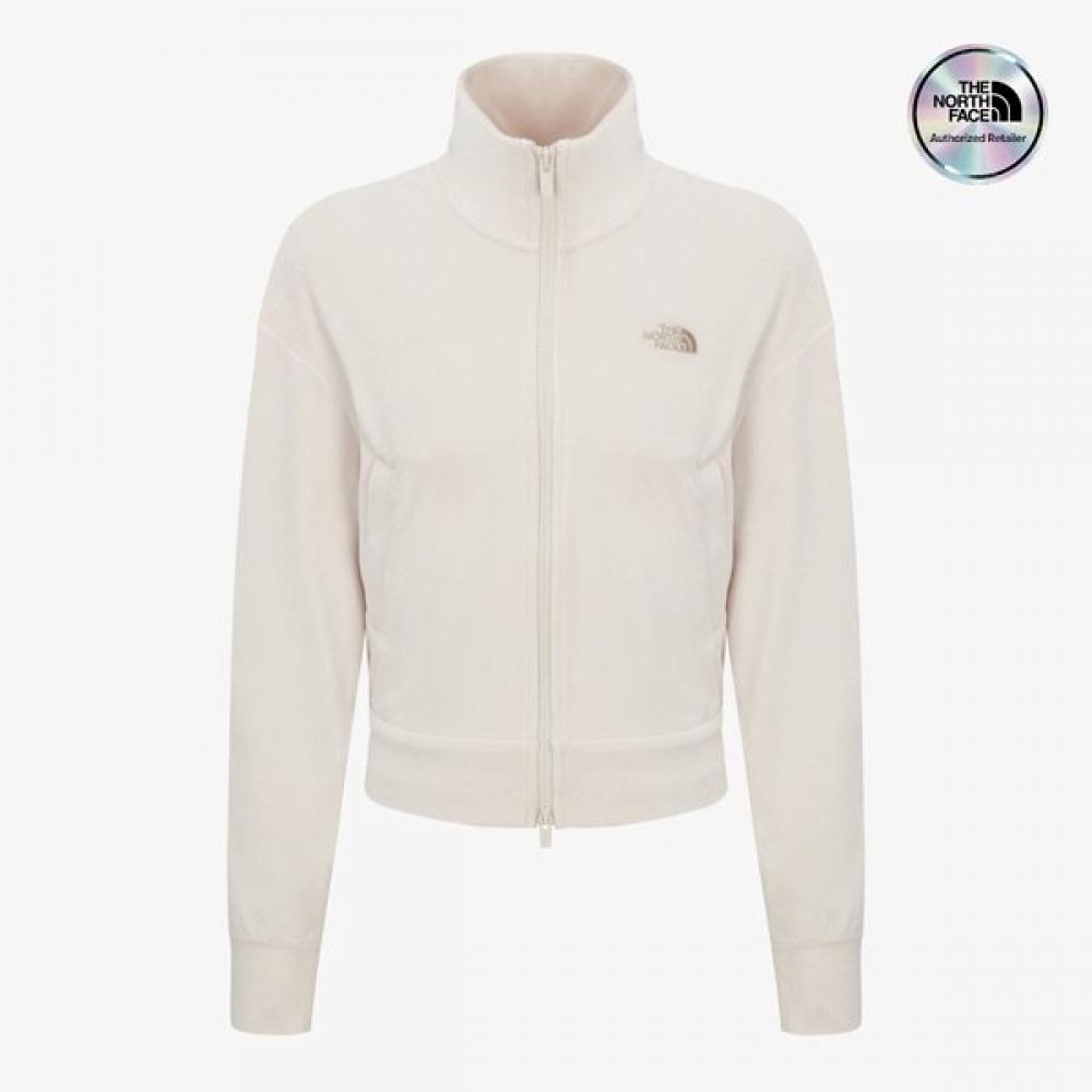 The North Face Women S Zip Jacket Nj5jr56b Cream CREAM/085