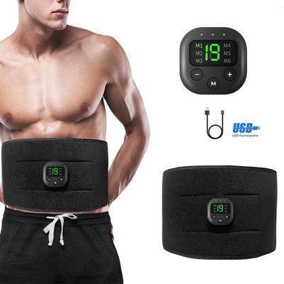 Massageador de Cintura Carregamento USB Elétrico Braço Quadril Perna Treinador Perda de Peso Modelagem Fitness Equipamento Massageador Cinto Modelador Portátil