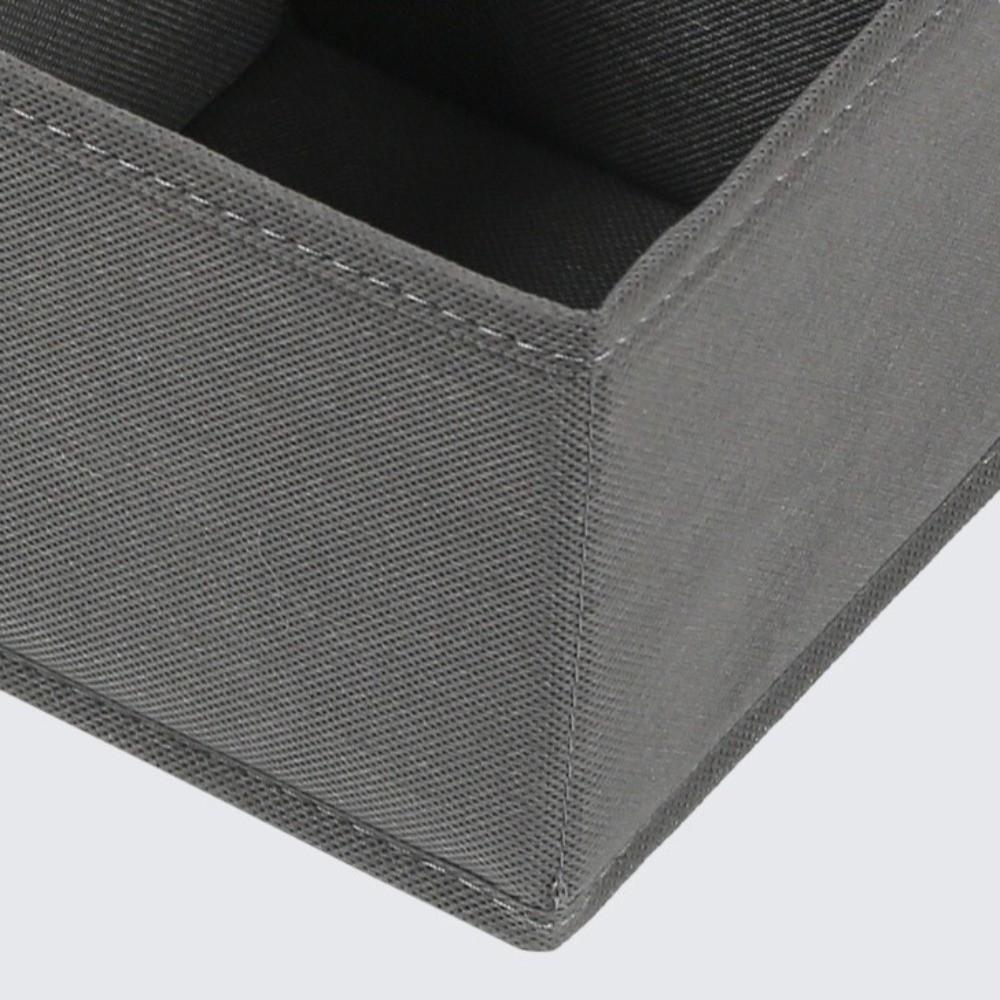 Organizatoare sertare cu design pliabil, coș de depozitare lenjerie cu compartimente multiple, depozitare dulap