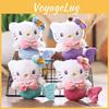 Mermaid Pendant Plush Bag Keyring Keychain Cat Animal Doll Pp Cotton