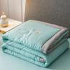 Cotton Summer Quilt: Lightweight, Machine Washable, Thin, Cool, Perfect for Dormitories & Double Beds