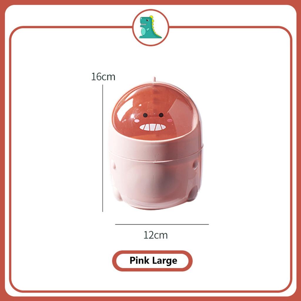 Mini Desktop Trash Can Cute Small Household Mini Coffee Table Melon Peel Storage Bucket Bedroom With Lid Trash Can