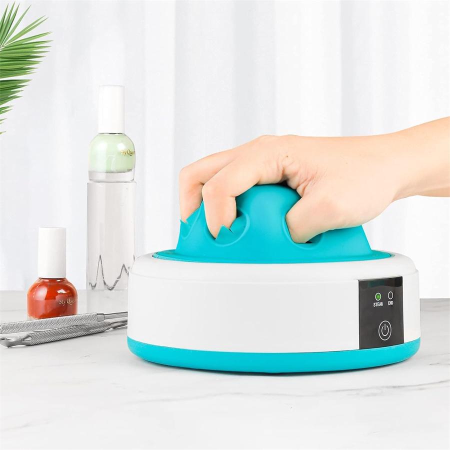 Nail Art Nail Polish Remover Machine Special Beauty Nail Polish Glue Electric Nail Removal Tool Steam Nail Remover Manicure US синий