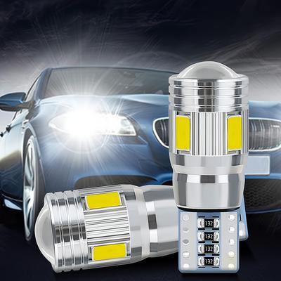 2X Πολλαπλών Χρωμάτων Αυτοκινήτου T10 5630 6SMD Canbus 194 W5W Αυτόματο Φλας Πλαϊνό Φως Πινακίδας Κορμού Φώτα Στάθμευσης LED Φως Θόλου Ανάγνωσης