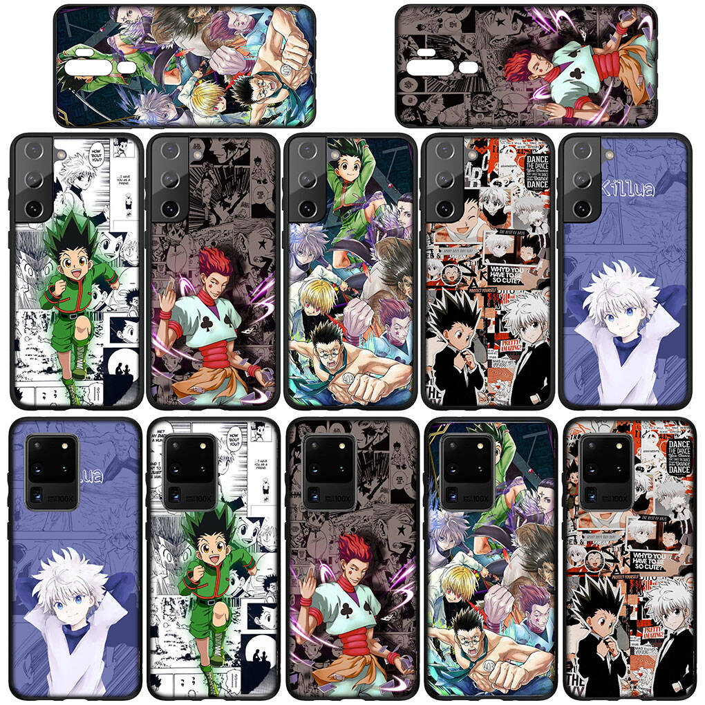 for Samsung Galaxy S25 S24 S23 iPhone 17 16 15 Xiaomi Redmi Note 14 13 12 11 Plus Pro Max XR Case Killua Gon Freecss Hunter X Hunter OPPO Huawei Cover