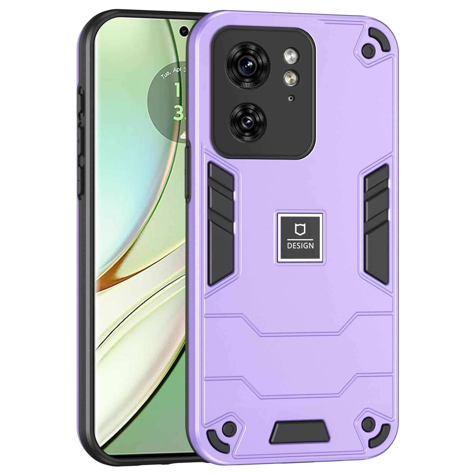 

For Motorola Edge 40 5G Phone Case Rugged Hybrid Shockproof Hard PC Soft TPU Cover C