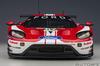 AUTOart 1/18 Fertigmodell 81911 Ford GT 2019 #67 Le Mans 24 Stunden LMGTE Pro Klasse Rot/Weiß