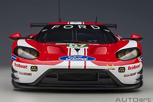 AUTOart 1/18 Fertigmodell 81911 Ford GT 2019 #67 Le Mans 24 Stunden LMGTE Pro Klasse Rot/Weiß