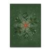 Poster Decorazione Pallina Albero di Natale Agrifoglio Ghiacciato Furgone Invernale Pittura su Tela Stampe Fiocchi di Neve Decorativo Casa Stanza Immagine