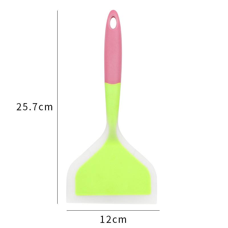 High-Temperature Resistant Silicone Spatula for Non-Stick Pans and Pancakes - Ideal for Tamagoyaki.