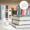 2 Pcs Multifunctional Book End Metal Book Stoppers Hollow Out Book Holders Shelf Decorative Bookends Book Support Rack