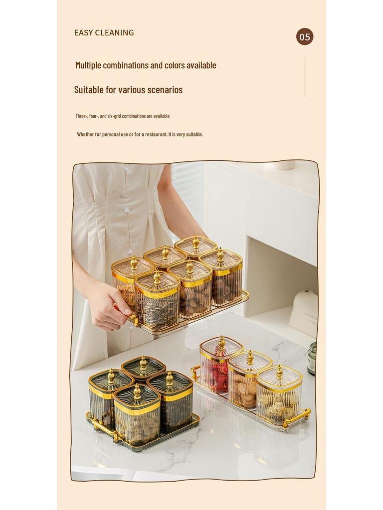 Conjunto Elegante de Armazenamento de Temperos: Saleiro e Potes de Especiarias