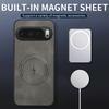 Für Google Pixel 6 7 8 9 10 Pro XL 6a 7a 8a 9a Hülle Magnetisch Mode PU-Leder Hartplastik Stoßfeste Schutzhülle für das Telefon