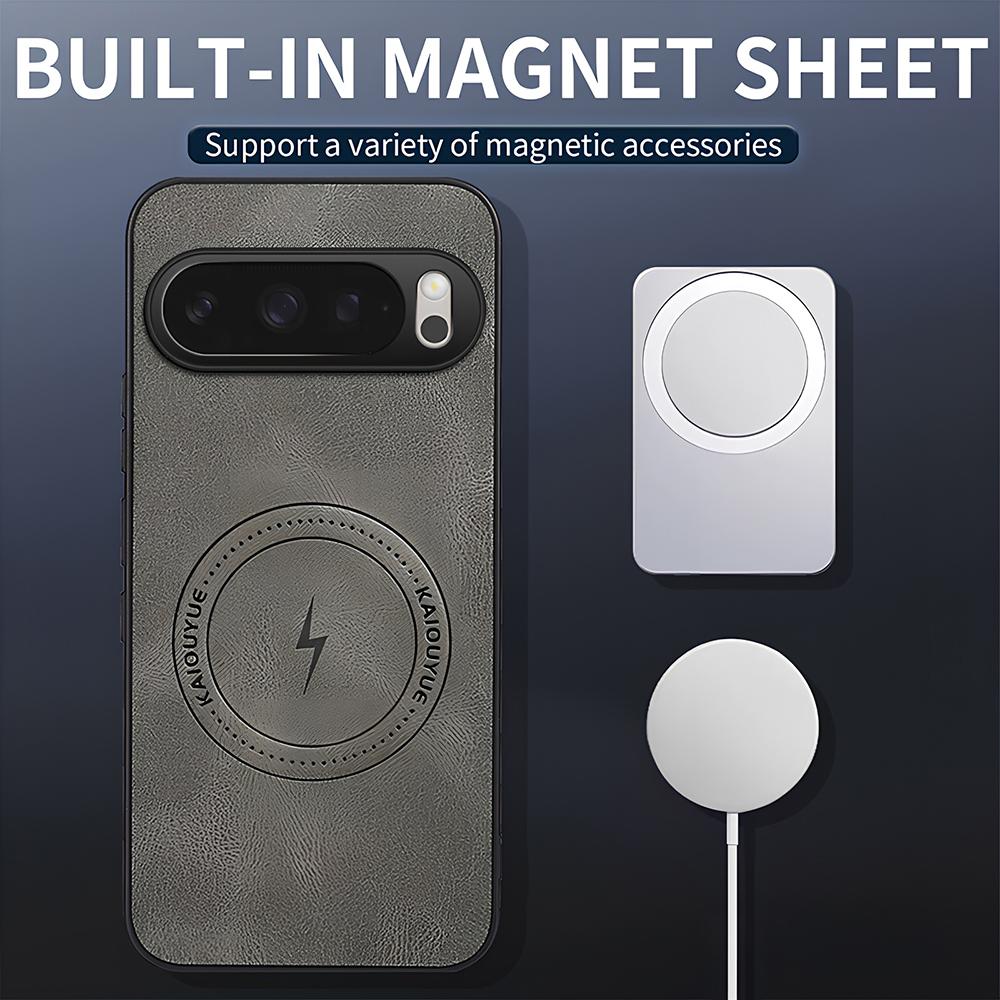 Für Google Pixel 6 7 8 9 10 Pro XL 6a 7a 8a 9a Hülle Magnetisch Mode PU-Leder Hartplastik Stoßfeste Schutzhülle für das Telefon