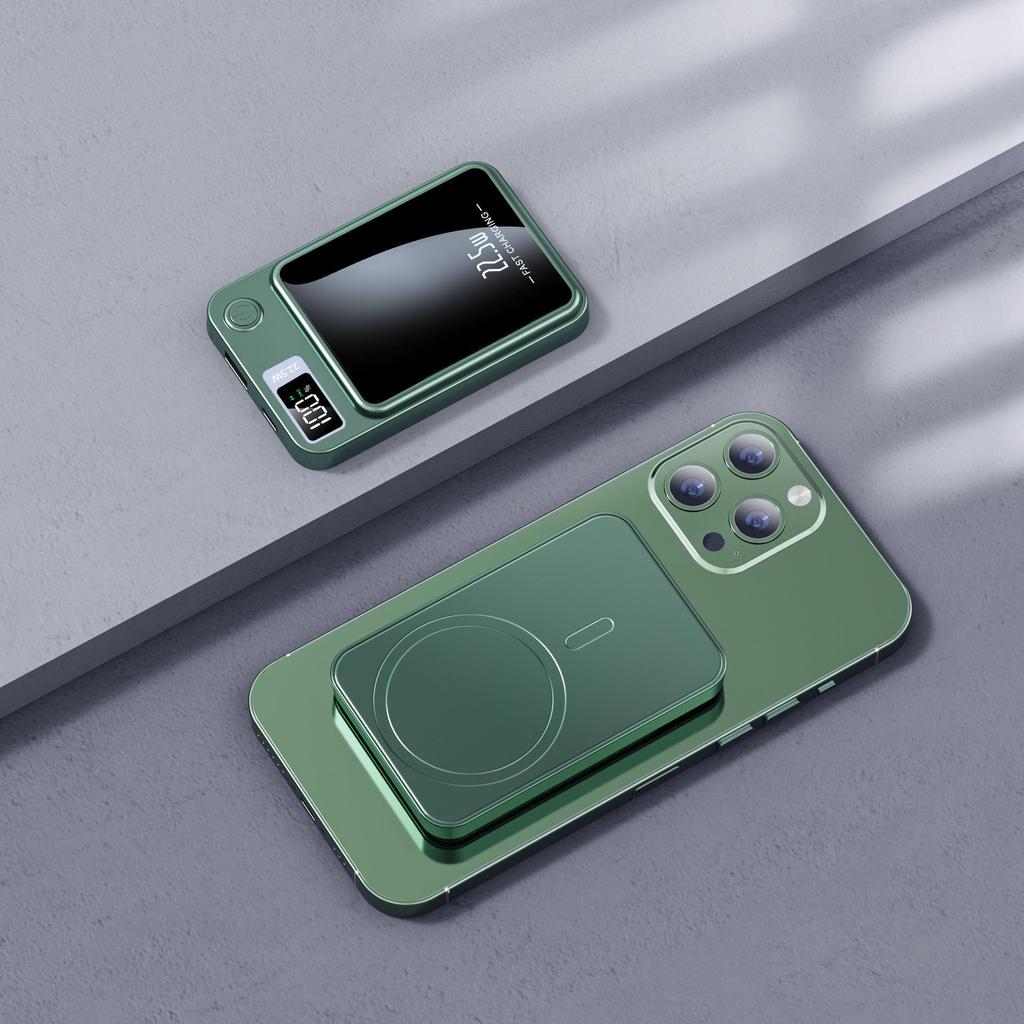 22.5WPD Fast Charge MagSafe Magnetic Power Bank - Large Capacity and Compact Design